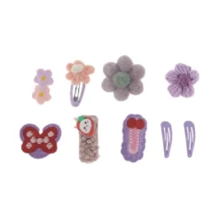 Unique Bargains Girl's Fashion Cute Flowers Hair Clips Purple 9 Pcs -UNIQUE BARGAIN Shop GUEST 8ab499b6 4640 4109 a51c eaa3c9973e04