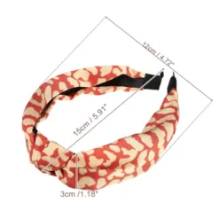 Unique Bargains Women's Leopard Pattern Knotted Headband 1 Pc Red -UNIQUE BARGAIN Shop GUEST 8b49c8b3 7952 4d72 9833 d89d8330abb0