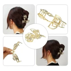 Unique Bargains Women's Metal Hair Claws 4.45"x2.32"x1.18" 1Pc -UNIQUE BARGAIN Shop GUEST 8b7b1265 080d 4705 a2bf df0449d3b725