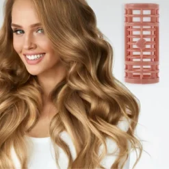 Unique Bargains Women's Heatless Voluminous Hair Roller 2.48"x0.98" 10 Pcs