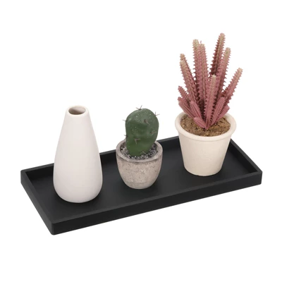 Unique Bargains Silicone Waterproof Anti-slip Bathroom Soap Dispenser Tray 3 Unique Bargains Silicone Waterproof Anti-slip Bathroom Soap Dispenser Tray - Image 3