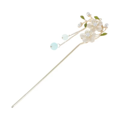 Unique Bargains Women's Floral Hair Stick Pin 1 Pc 6 Unique Bargains Women's Floral Hair Stick Pin 1 Pc - Image 6