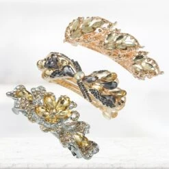 Unique Bargains Women's Hair Barrettes Shining Rhinestone Flower Butterfly Flower Shape Hair Clip Spring Hair Barrette Hair Accessories 3Pcs -UNIQUE BARGAIN Shop GUEST 8cd0a0e8 914a 4eda 92e4 9aa4c48f8b12