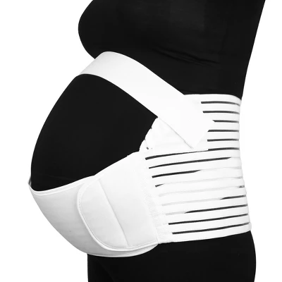 Unique Bargains Maternity Support Belt Pregnancy Waist Abdomen Belly Back Brace Band White 1 Unique Bargains Maternity Support Belt Pregnancy Waist Abdomen Belly Back Brace Band White