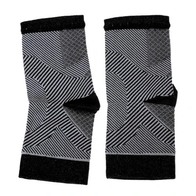 Unique Bargains Pair Ankle Compression Sleeve Socks Foot Ankle Brace For Men Women Achilles Tendon 5 Unique Bargains Pair Ankle Compression Sleeve Socks Foot Ankle Brace For Men Women Achilles Tendon - Image 5