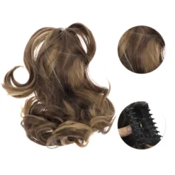 Unique Bargains Pear Blossom Roll Wig Hair Clips 11.81" Length 1 Pc -UNIQUE BARGAIN Shop GUEST 8fcea15e 1d38 4481 ba7e 6712dfb8ddf1