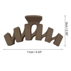 Unique Bargains 4 PCS Large Hair Clips Hair Clips For Thick Curly Hair 4.33 Inch Wave Clips Nonslip Matte Hair Clips -UNIQUE BARGAIN Shop GUEST 8feb4477 c6bb 4f60 b560 2e7462de4c1e
