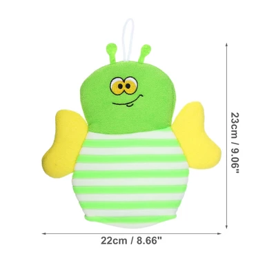 Unique Bargains Bathroom Cartoon Durable Bath Brush 9.06"x8.66" 1 Pc 3 Unique Bargains Bathroom Cartoon Durable Bath Brush 9.06"x8.66" 1 Pc - Image 3