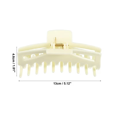 Unique Bargains Women's Claw Clip Hair Accessories For Thick Hair Large 4 Pcs 1 Unique Bargains Women's Claw Clip Hair Accessories For Thick Hair Large 4 Pcs