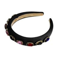 Unique Bargains Women's Bling Sponges Wide Edge Rhinestone Headband 5.12"x1.18" 1Pc -UNIQUE BARGAIN Shop GUEST 915fe3f7 05eb 4d3f 82ca bb127accd646