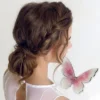 Unique Bargains Gradient Duckbill Butterfly Hair Clips 1 Pc