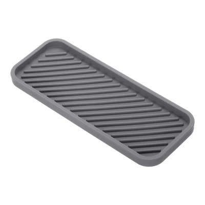 Unique Bargains Waterproof Soft Silicone Bathroom Kitchen Organizer Trays 6 Unique Bargains Waterproof Soft Silicone Bathroom Kitchen Organizer Trays - Image 6