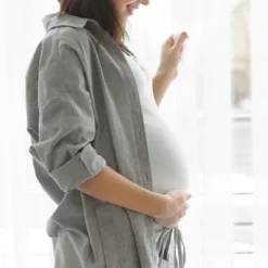 Unique Bargains Women Maternity Belly Band Pregnant Support Belly Bands Black Beige Size M 2 Pcs