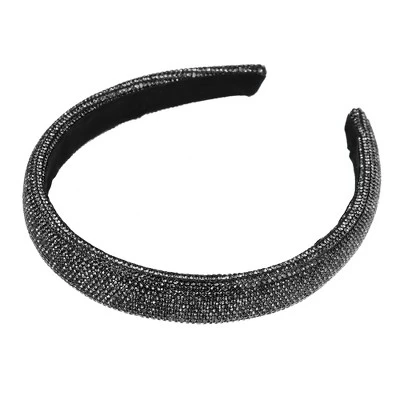 Unique Bargains Women's Simplicity Rhinestone Wide-brimmed Headband 1 Pc 9 Unique Bargains Women's Simplicity Rhinestone Wide-brimmed Headband 1 Pc - Image 9