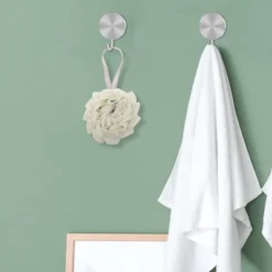 Unique Bargains Bath Shower Sponge For Bathroom 4.72"x4.72" 1 Pc -UNIQUE BARGAIN Shop GUEST 95a072cf 040f 453e 877b 49024bf141d2