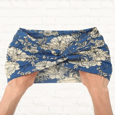 Unique Bargains Women's Yoga Hair Scarfs Bohemia Head Wraps 5.31" Wide Multicolour 4 Pcs 5 Unique Bargains Women's Yoga Hair Scarfs Bohemia Head Wraps 5.31" Wide Multicolour 4 Pcs - Image 5