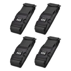 Unique Bargains Adjustable Travel Packing Suitcase Belts With Buckle Combination Lock 4 Pcs -UNIQUE BARGAIN Shop GUEST 96579d2b 1e66 4c9a 9e69 9cdadaf61972