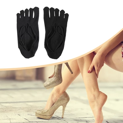 Unique Bargains Invisible Five Fingers Socks Breathable Soft Fashion No Show Socks For Women 3 Pairs 1 Unique Bargains Invisible Five Fingers Socks Breathable Soft Fashion No Show Socks For Women 3 Pairs
