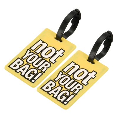 Unique Bargains PVC Durable Lightweight Backpack Travel ID Luggage Tag 2 Pcs 4 Unique Bargains PVC Durable Lightweight Backpack Travel ID Luggage Tag 2 Pcs - Image 4