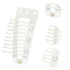 Unique Bargains 10-Teeth Snap Wig Hair Clips 20 Pcs