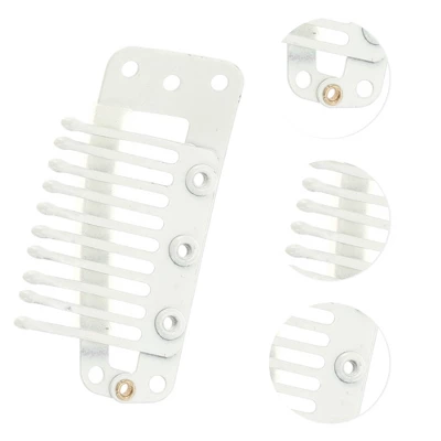 Unique Bargains 10-Teeth Snap Wig Hair Clips 20 Pcs 1 Unique Bargains 10-Teeth Snap Wig Hair Clips 20 Pcs