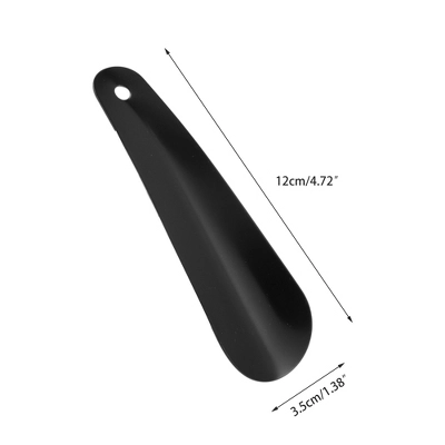 Unique Bargains Straight Hole Shoe Horn 4.72"x1.38" Black 1 Pc 3 Unique Bargains Straight Hole Shoe Horn 4.72"x1.38" Black 1 Pc - Image 3