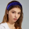 Unique Bargains Women's Velvet Twist Braid Fashion Non-Slip Headband 1 Pc