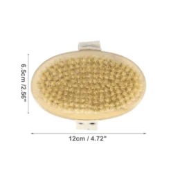 Unique Bargains Natural Boar Bristles Bath Brush 4.72"x2.56" Brown 1 Pc -UNIQUE BARGAIN Shop GUEST 9b21d128 17cf 4bbd ac29 739df42ac8a9