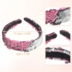 Unique Bargains Women's Sparkle Sequins Headbands Pink Silver Tone 1 Pc 9 Unique Bargains Women's Sparkle Sequins Headbands Pink Silver Tone 1 Pc -UNIQUE BARGAIN Shop GUEST 9b8d0981 b61e 4952 ba95 7bdf0789a757
