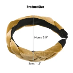 Unique Bargains Women's Thick Braided Velvet Headband Hairband Accessories 1.2 Inch Wide 1 Pc -UNIQUE BARGAIN Shop GUEST 9d2fe1f6 06a3 4024 bbb6 e8630d72b31e