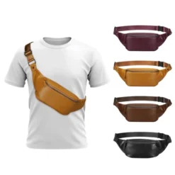 Unique Bargains Soft PU Leather Travel Hiking Running Crossbody Waist Pack -UNIQUE BARGAIN Shop GUEST 9f2240a9 0b7e 4bb1 bb13 9d31af2c19b9