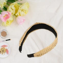 Unique Bargains Women's Fashion Non Slip Straw Wide Headband Khaki 1 Pc -UNIQUE BARGAIN Shop GUEST 9f240908 76cc 4eff 87fc 438a78e1eb23