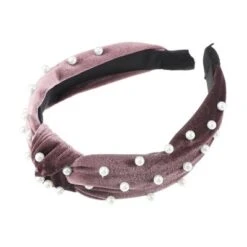 Unique Bargains Women's Bling Twisted Faux Pearl Velvet Headband Hairband Accessories 1.2 Inch Wide 1 Pc -UNIQUE BARGAIN Shop GUEST 9f325091 21cd 4e07 b0db 0dc7c5b8e365