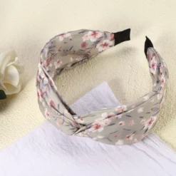 Unique Bargains Girl's Retro Flower Knotted Non-slip Wide Headband Pink 5"x2.09" 1 Pc -UNIQUE BARGAIN Shop GUEST 9f55a219 54eb 494e 878a f9580ecac005
