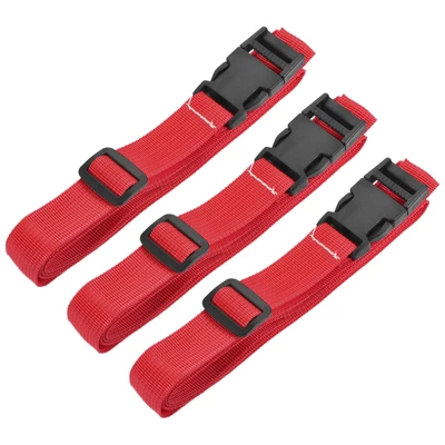 Unique Bargains Travel Accessory Luggage Adjustable Buckle Belt Utility Strap 3 Pcs 7 Unique Bargains Travel Accessory Luggage Adjustable Buckle Belt Utility Strap 3 Pcs - Image 7