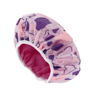 Unique Bargains Women's Reusable Shower Cap For Bathroom 1 Pc 4 Unique Bargains Women's Reusable Shower Cap For Bathroom 1 Pc - Image 4