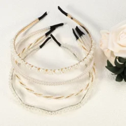 Unique Bargains Women's Simple Design Faux Pearl Headbands White 4.72"x0.2" 4 Pcs -UNIQUE BARGAIN Shop GUEST a1e5059e 9f7b 42ac b62e 9acc2a54c0c2