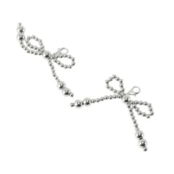 Unique Bargains Faux Pearl Bow Style 11 Shoelace Charms Silver Tone 1 Pair -UNIQUE BARGAIN Shop GUEST a27a241c 8188 48f0 821f 2c5667cc9b03