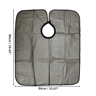 Unique Bargains Fashion Hair Cutting Cape 35.43"x33.07" Brown 1 Pc 3 Unique Bargains Fashion Hair Cutting Cape 35.43"x33.07" Brown 1 Pc - Image 3