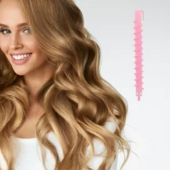 Unique Bargains Women's Screw Hair Rollers 5.91"x0.79" Pink 20pcs