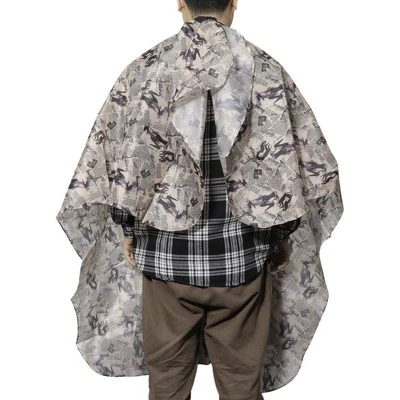 Unique Bargains Fashion Hair Cutting Cape 65.75"x57.09" Beige Black 1 Pc 1 Unique Bargains Fashion Hair Cutting Cape 65.75"x57.09" Beige Black 1 Pc