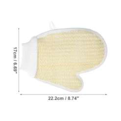 Unique Bargains Bathroom Jute Shower Gloves 8.74"x6.69" White 1 Pc -UNIQUE BARGAIN Shop GUEST a4a1ffd7 309d 46f4 a400 0ba4b1384c08