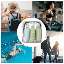 Unique Bargains Refillable Plastic Travel Container Set 260ml 3 Pcs -UNIQUE BARGAIN Shop GUEST a4e36306 25ad 4d69 a9c0 eaf8b5dc963b