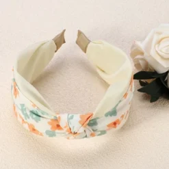 Unique Bargains Women's Wide Floral Knot No Slip Fashion Headbands 2.36" Beige -UNIQUE BARGAIN Shop GUEST a553eac9 816a 4105 90f8 d70c9629197e