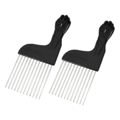 Unique Bargains Women's Metal Hair Pick Afro Comb Hairdressing Styling Tool 6.50"x2.68" Black 2 Pcs 11 Unique Bargains Women's Metal Hair Pick Afro Comb Hairdressing Styling Tool 6.50"x2.68" Black 2 Pcs -UNIQUE BARGAIN Shop GUEST a69ee142 244c 42fc 971c 82310c3a3eb8
