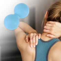 Unique Bargains Comfortable Massage Ball Manual Massager Tools 4.76"x2.56"x2.56" 1 Pc