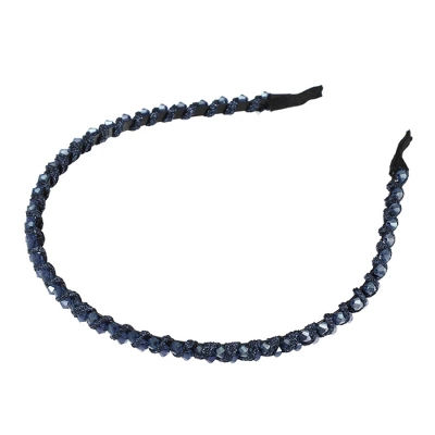 Unique Bargains Women's Rhinestone Hair Hoop Headband 0.24 Inch Wide 1 Pc 10 Unique Bargains Women's Rhinestone Hair Hoop Headband 0.24 Inch Wide 1 Pc - Image 10