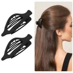 Unique Bargains Women's Plastic Hair Claws 4.69"x1.89"x1.02" 2Pcs -UNIQUE BARGAIN Shop GUEST a7618d72 951b 444a 9449 986745c0f909