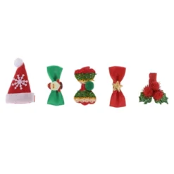 Unique Bargains Girl's Cute Christmas Hat Bow Hair Clips Red Green 5 Pcs 5 Unique Bargains Girl's Cute Christmas Hat Bow Hair Clips Red Green 5 Pcs -UNIQUE BARGAIN Shop GUEST a763a914 1742 4890 82dd fdadcc8c1635