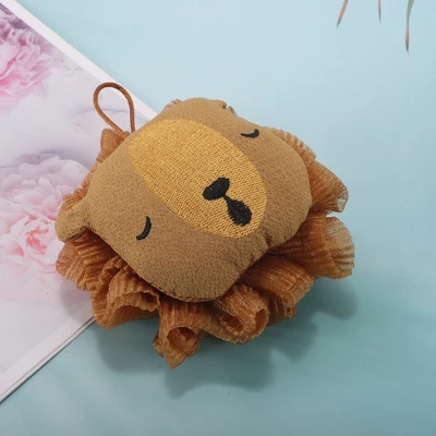 Unique Bargains Cartoon Bath Sponge Brown 1 Pc 5 Unique Bargains Cartoon Bath Sponge Brown 1 Pc - Image 5